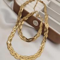 Çelik Örgü model gold rengi takim