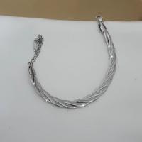 Çelik Örgü model silver renk bileklik 