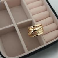 Gold renk büyük model ayarlı yüzük 