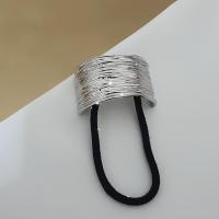Silver renk metal tırtıklı lastikli toka