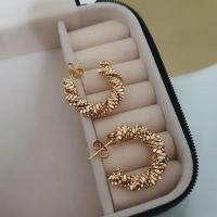Vip halka model gold renk küpe